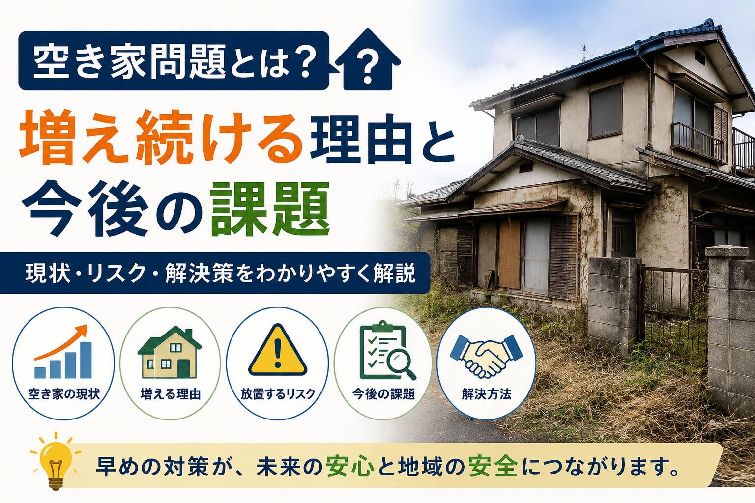 空き家問題とは？